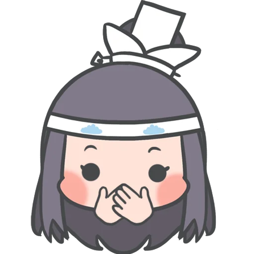 🤭 Стикер «Modaozushi Limeizuan» для Telegram