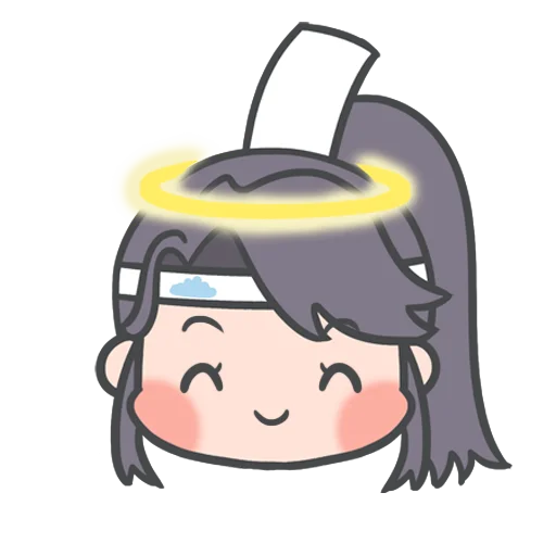 😇 Стикер «Modaozushi Limeizuan» для Telegram
