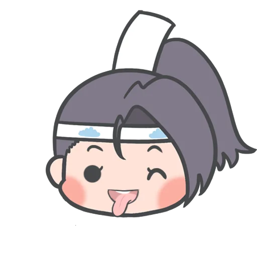 😜 Стикер «Modaozushi Limeizuan» для Telegram