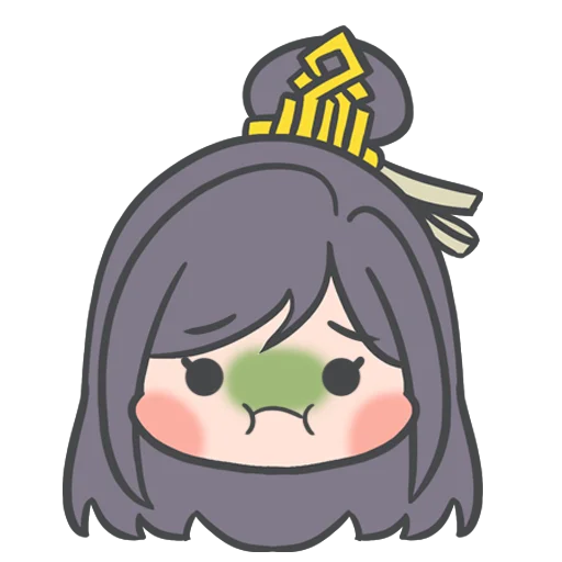 🤢 Стикер «Modaozushi Limeizuan» для Telegram