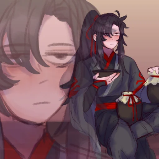 😒 Стикер «mxtx hell» для Telegram