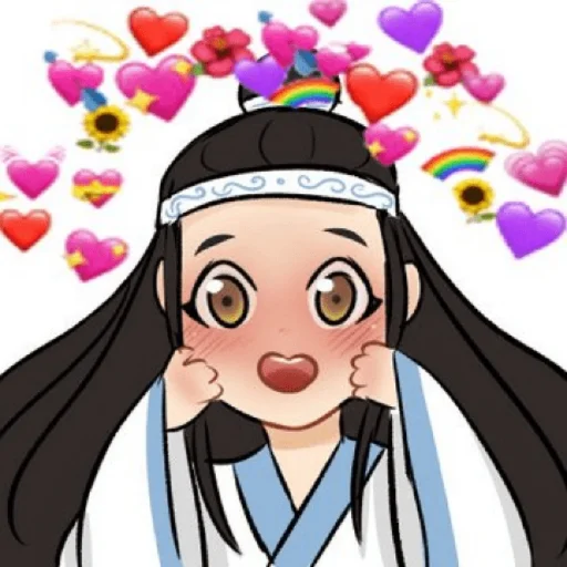 🥰 Стикер «mxtx hell» для Telegram