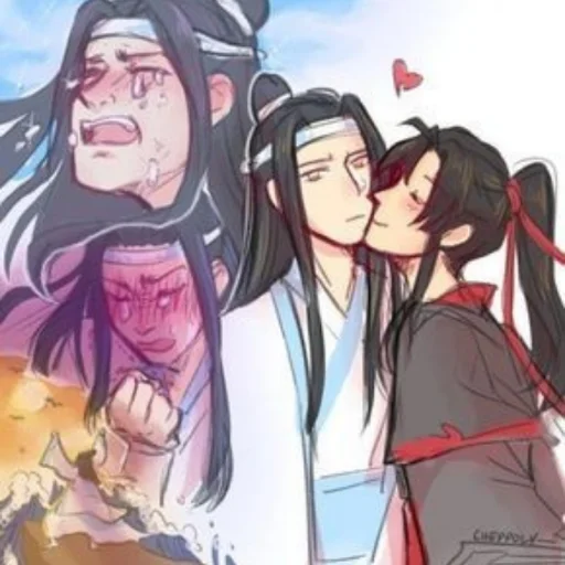 😍 Стикер «mxtx hell» для Telegram