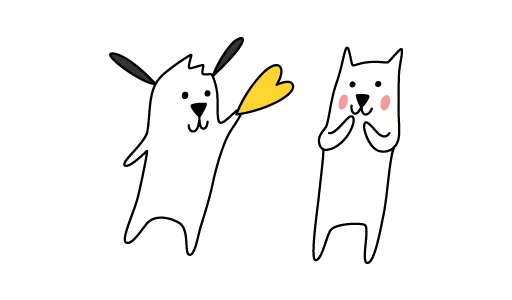 💛 Стикер «Me n Bae» для Telegram
