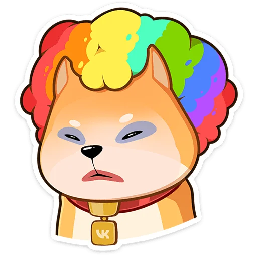 🤡 Стикер «Вредина Акио» для Telegram