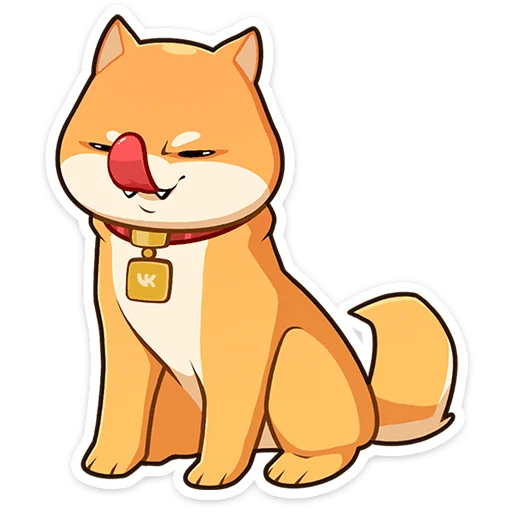 😋 Стикер «Вредина Акио» для Telegram