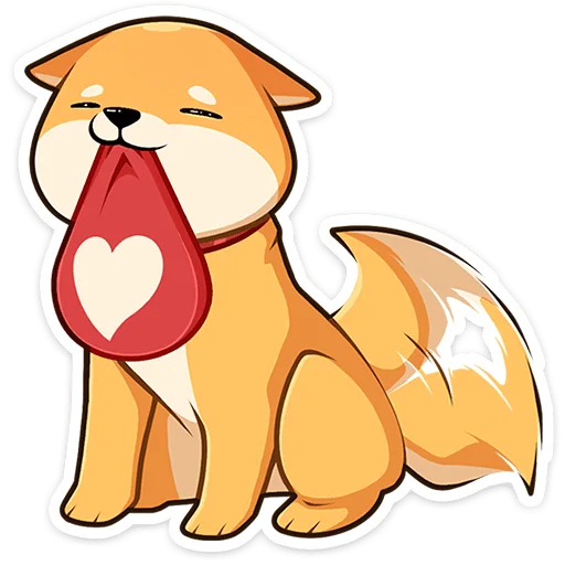 ❤️ Стикер «Вредина Акио» для Telegram