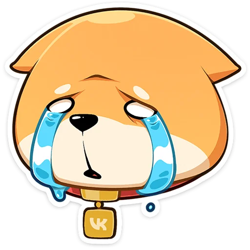 😭 Стикер «Вредина Акио» для Telegram
