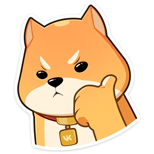 👍 Стикер «Вредина Акио» для Telegram
