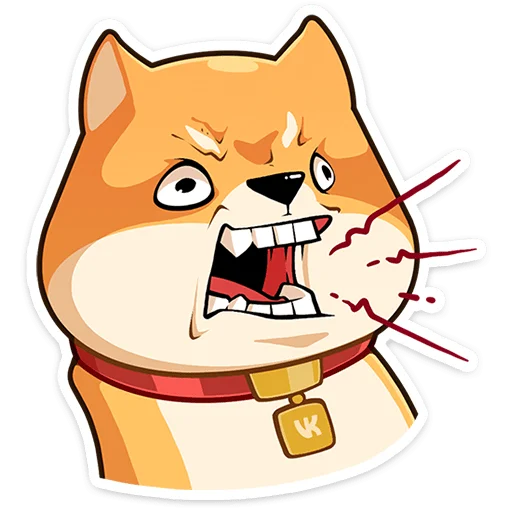 😡 Стикер «Вредина Акио» для Telegram