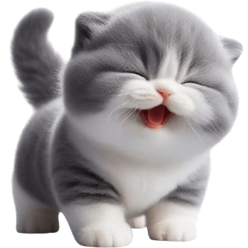 Стикерпак Котик Грей для Telegram