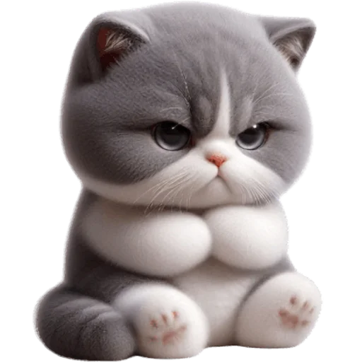 😤 Стикер «Котик Грей» для Telegram