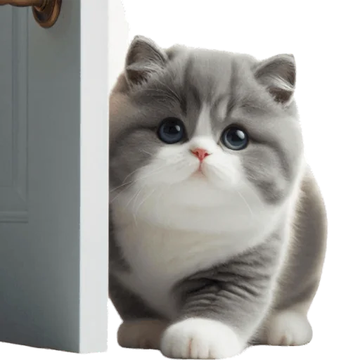 🚪 Стикер «Котик Грей» для Telegram