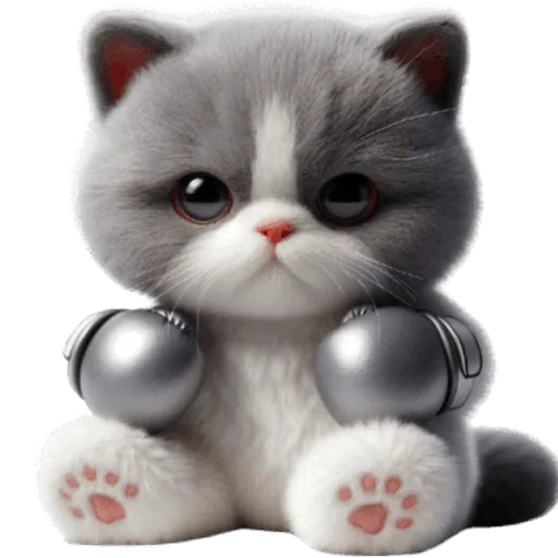 👊 Стикер «Котик Грей» для Telegram