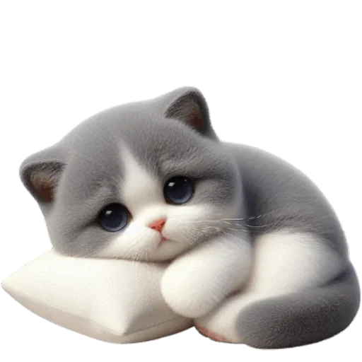 🌛 Стикер «Котик Грей» для Telegram