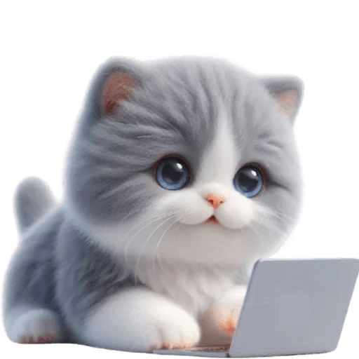 🤓 Стикер «Котик Грей» для Telegram