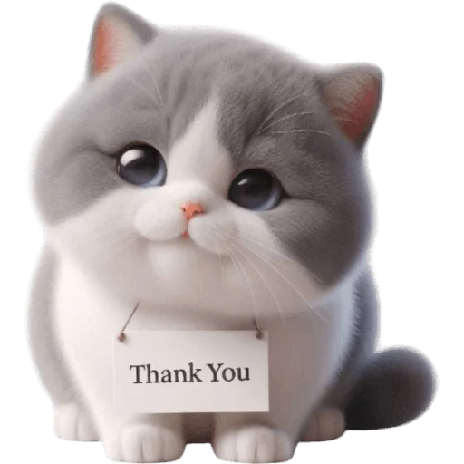 🤗 Стикер «Котик Грей» для Telegram