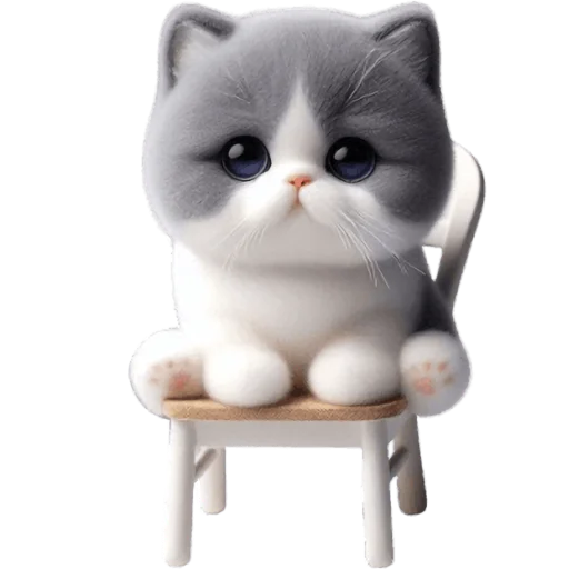 🥺 Стикер «Котик Грей» для Telegram