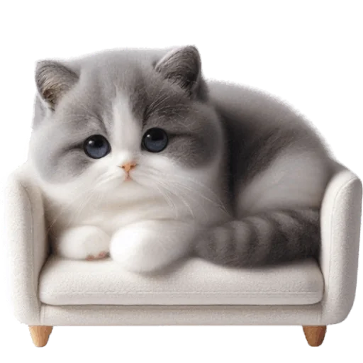 🫠 Стикер «Котик Грей» для Telegram