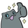 🐱 Эмодзи «Creepy Cat» для Telegram
