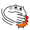 🐱 Эмодзи «Creepy Cat» для Telegram