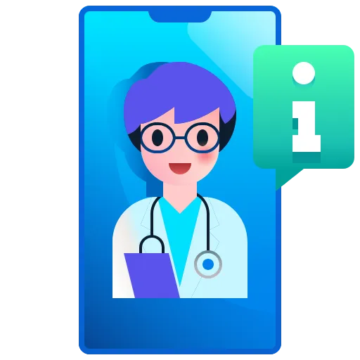 Стикер 5 🤩 Набор эмоджи на медицинскую тематику в HD качестве