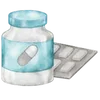 Стикер 3 💊Медицинские иконки для врачей