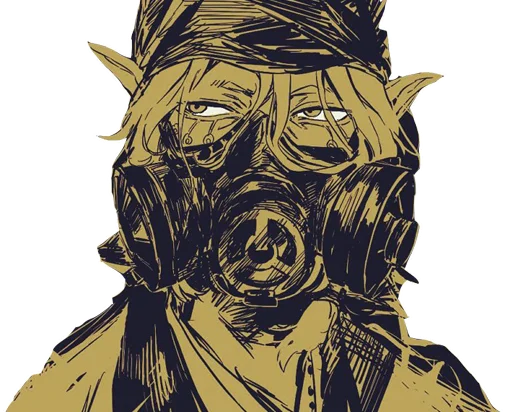 😷 Стикер «medicine seller» для Telegram