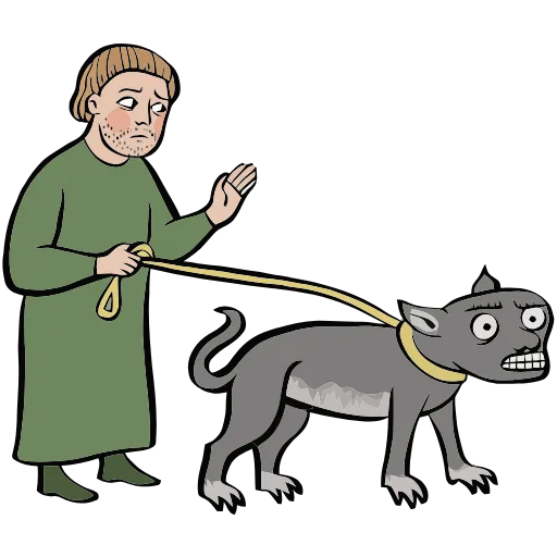 👹 Эмодзи «Средневековые страдальцы» для Telegram