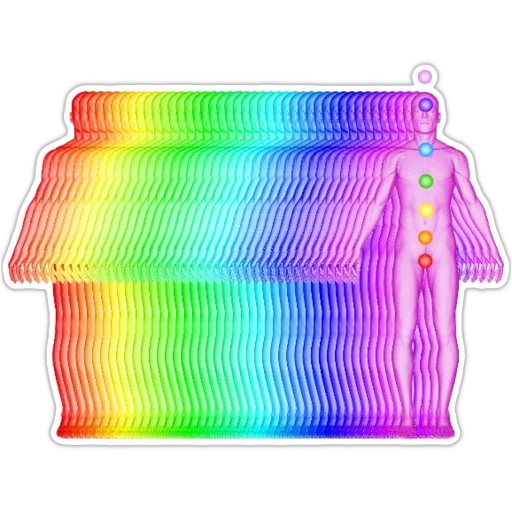 🌈 Стикер «دنياى مديتيشن» для Telegram