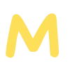 🍯 Эмодзи «Жёлтые и фиолетовые буквы в одном стиле» для Telegram