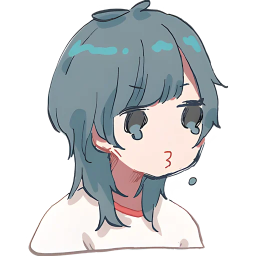 🥺 Стикер «Медуза тян» для Telegram