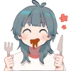😋 Эмодзи «Медуза тян» для Telegram