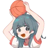🏀 Эмодзи «Медуза тян» для Telegram