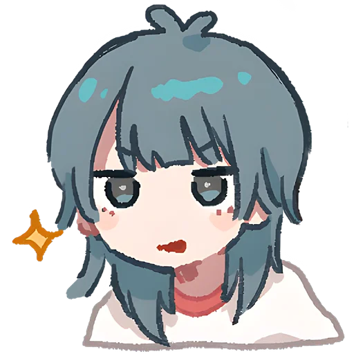 😏 Стикер «Медуза-тян 2» для Telegram
