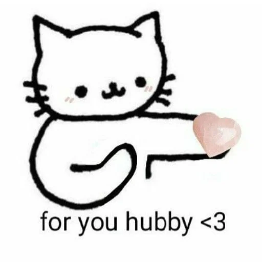 💕 Стикер «мявки» для Telegram