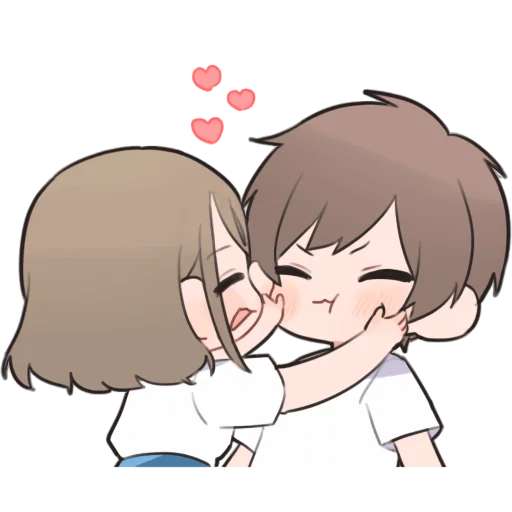 😘 Стикер «Кроткая тян» для Telegram