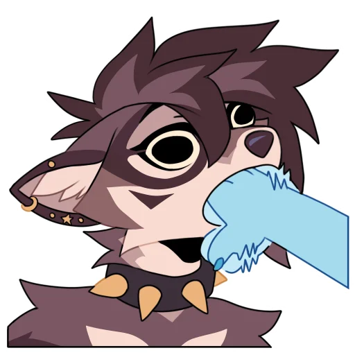 🤚 Стикер «Meels Wolf» для Telegram