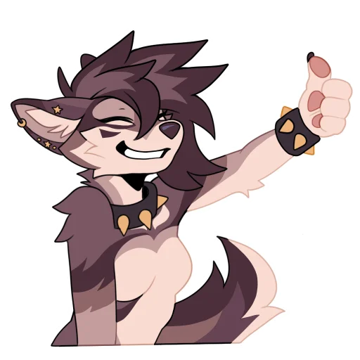 👍 Стикер «Meels Wolf» для Telegram