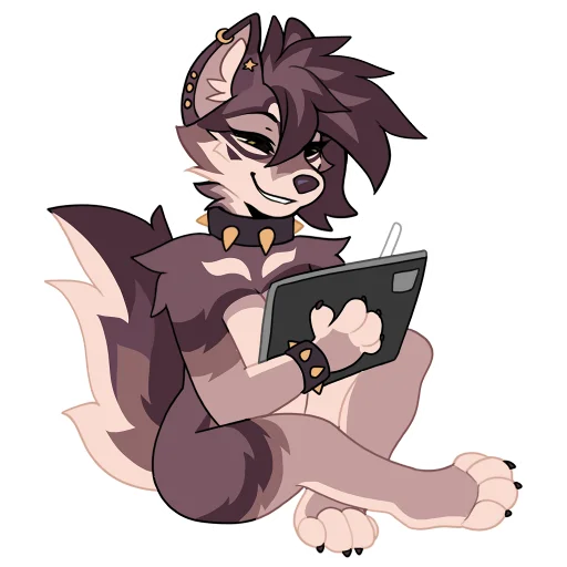 🖼 Стикер «Meels Wolf» для Telegram
