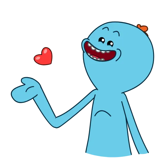 😘 Стикер «Mr. Meeseeks» для Telegram