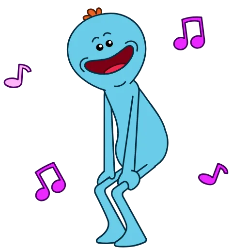 🕺 Стикер «Mr. Meeseeks» для Telegram