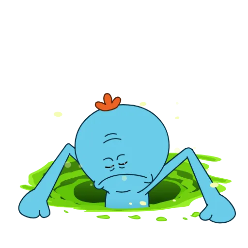 🤔 Стикер «Mr. Meeseeks» для Telegram