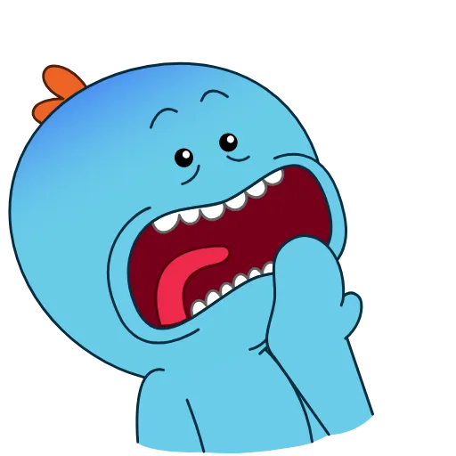 😨 Стикер «Mr. Meeseeks» для Telegram