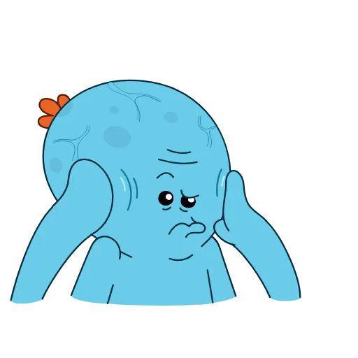 🤔 Стикер «Mr. Meeseeks» для Telegram