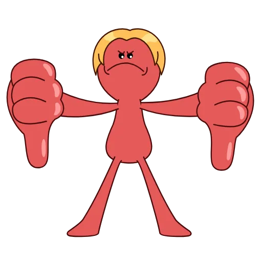 👎 Стикер «Mr. Meeseeks» для Telegram