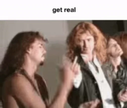 🖕 Стикер «Dave Mustaine» для Telegram