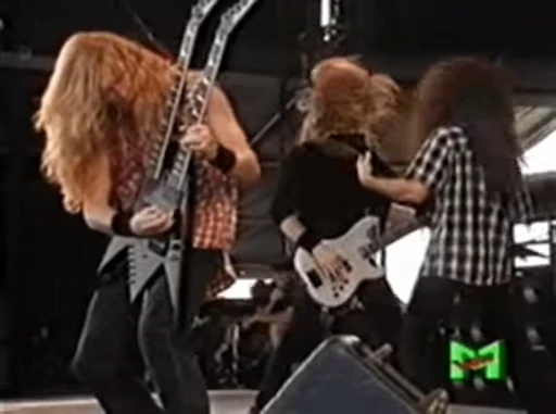 🎸 Стикер «Dave Mustaine» для Telegram