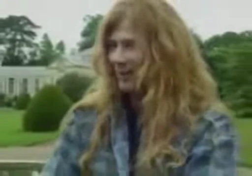 Стикерпак Dave Mustaine для Telegram