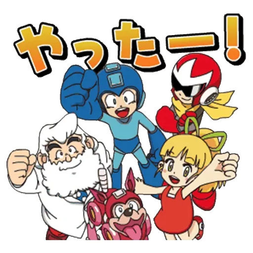 😀 Стикер «Mega Man» для Telegram
